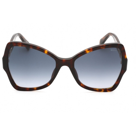 MOSCHINO- MOS099/S SUNGLASSES HVN/DARK GREY SF WOMEN'S - Picture 4 of 12